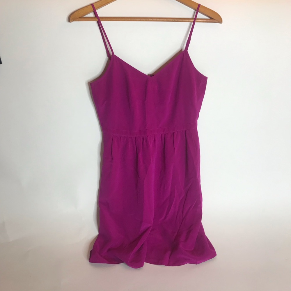 Madewell Purple Knee-Length Dress